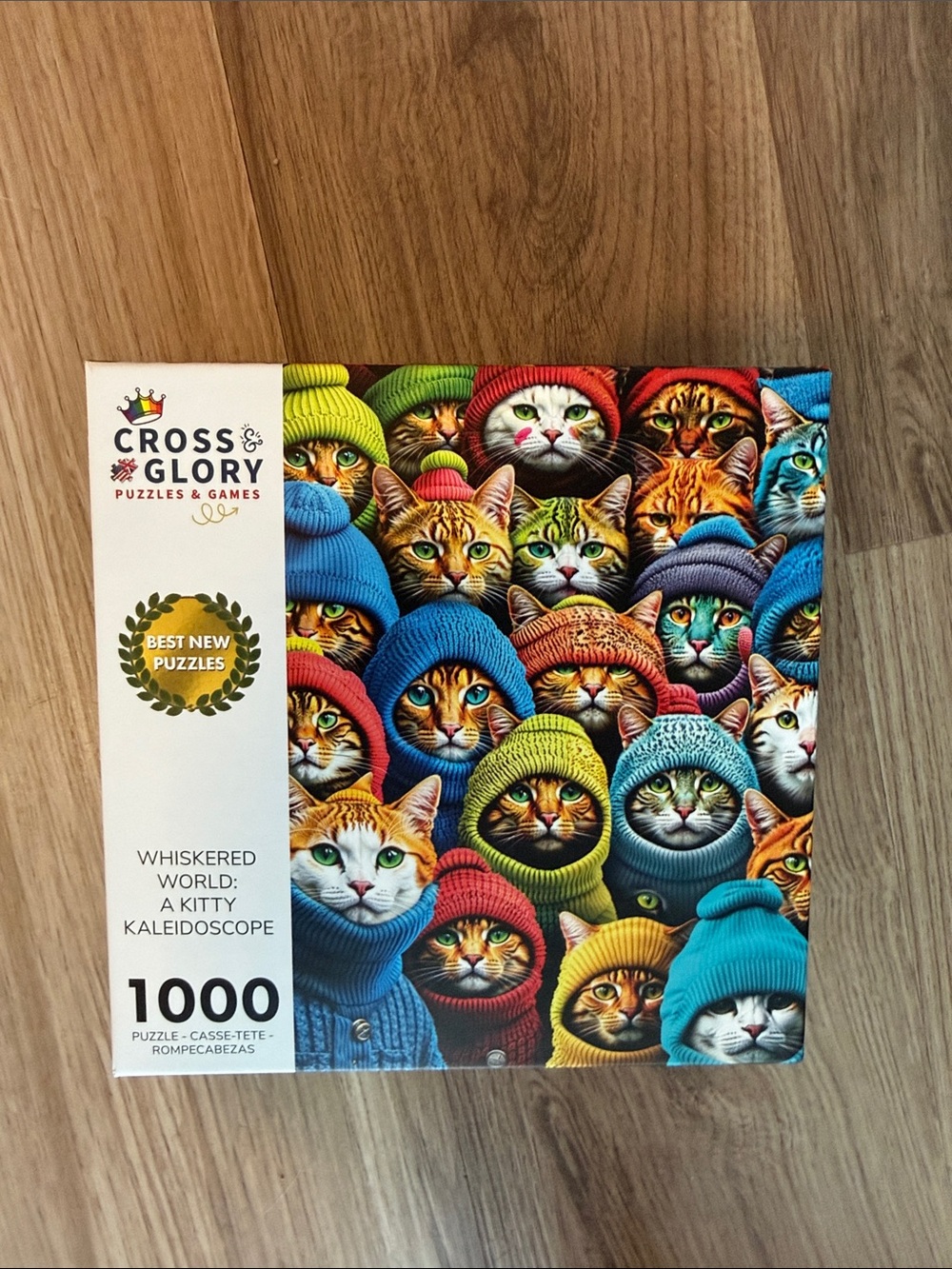 1000 Piece Puzzle - Cross & Glory Cats
